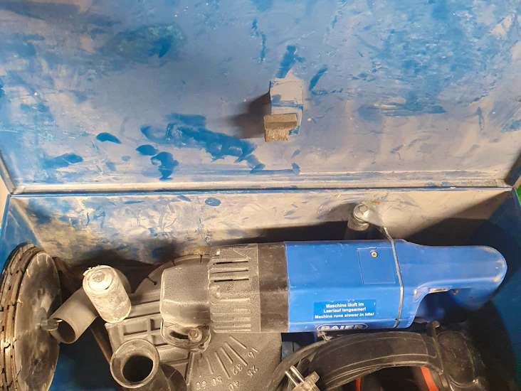 Baier rillefræser med støvsuger