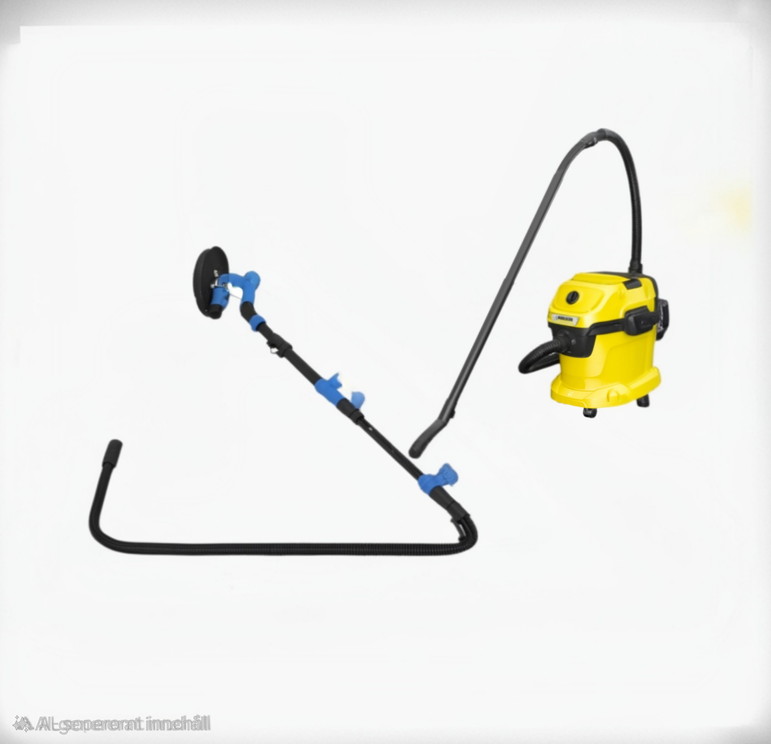 Väggslip / takslip ink. dammsugare 