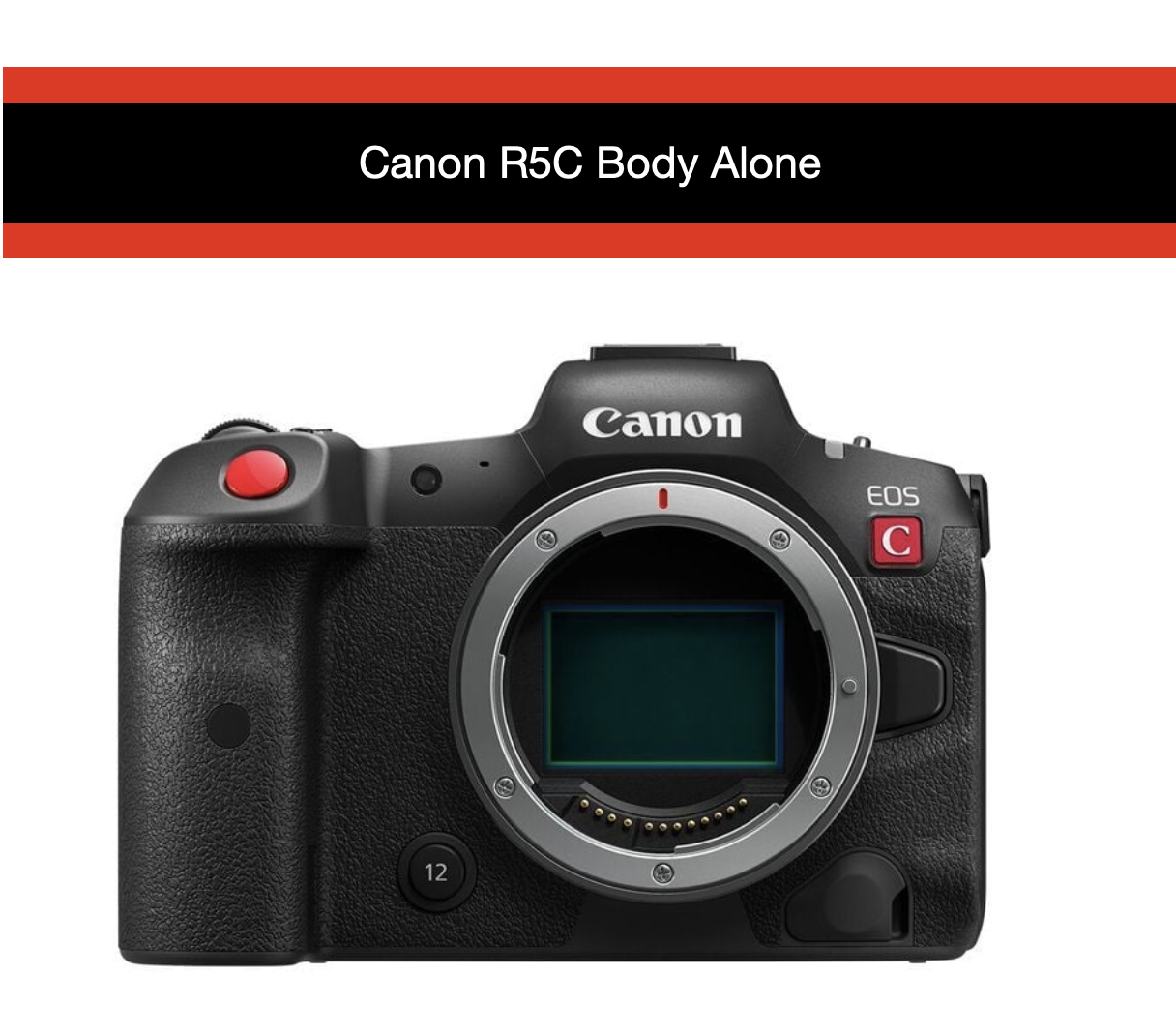 Canon r5c body alone / canon r5c