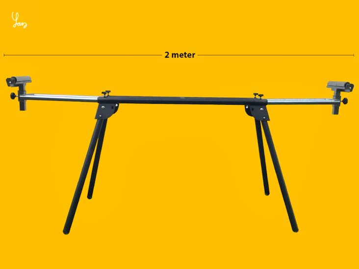 Arbetsbock med rullstöd