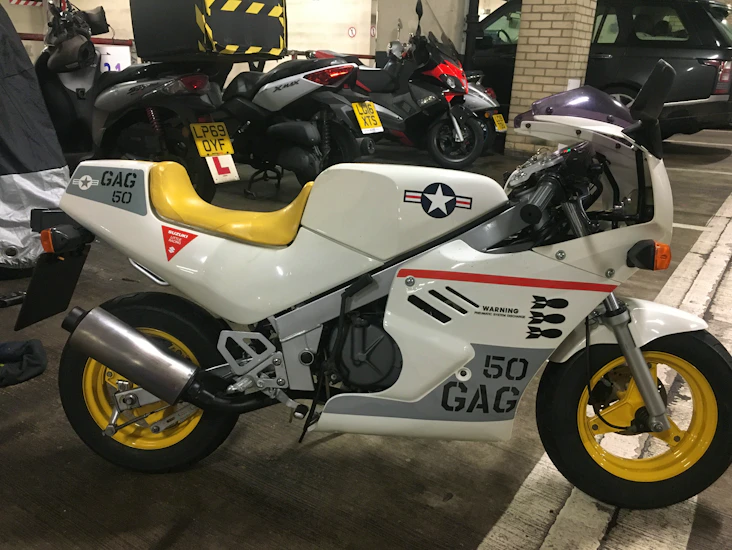 Mini motorcycle suzuki - bomber top gun