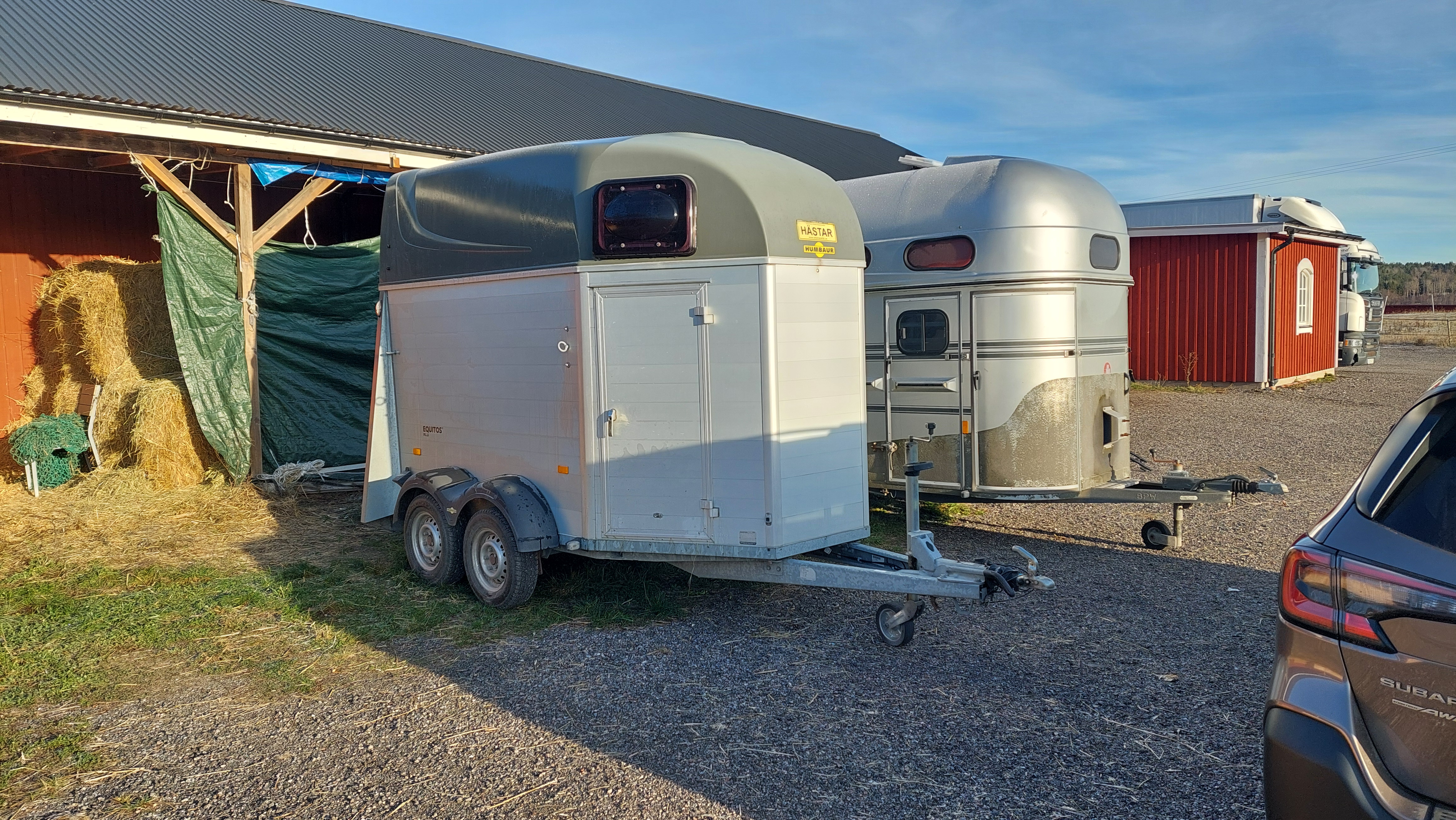 Hästsläp lastar 1200kg