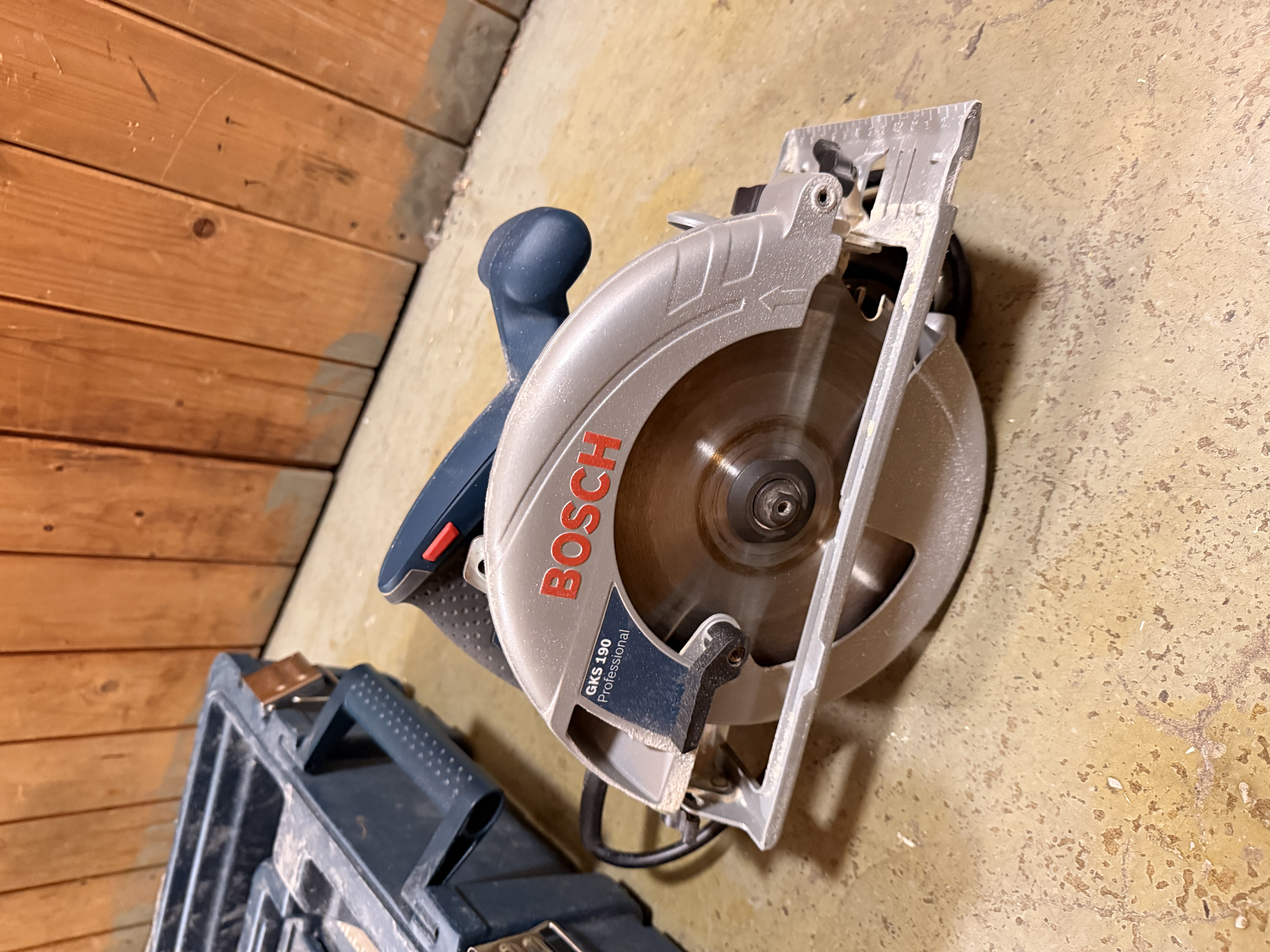 Sirkelsag - bosch professional gks 190 – kraftig 1400 w