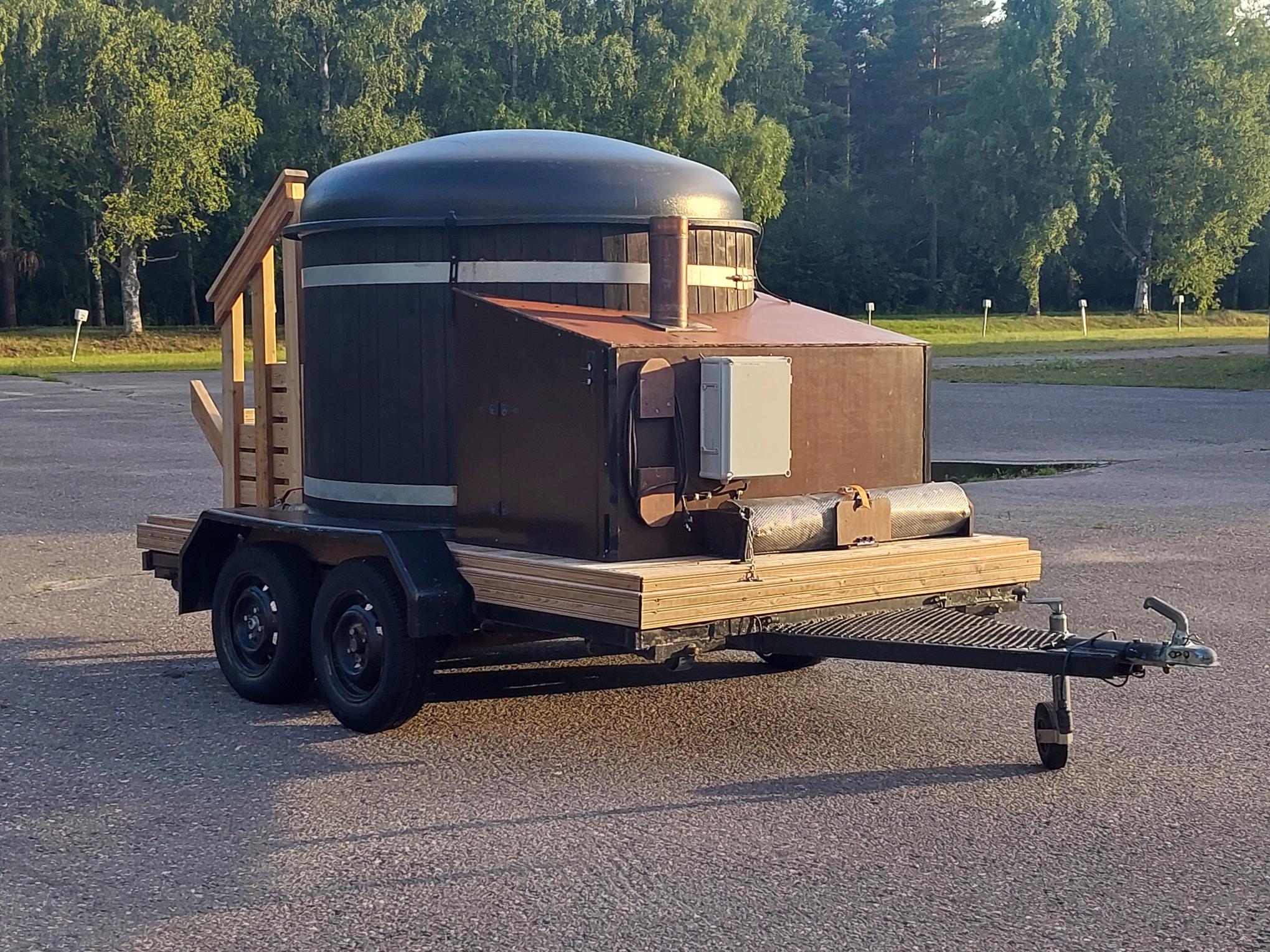 Paljukärry, helppo lämmittää! (diesel/mpö)