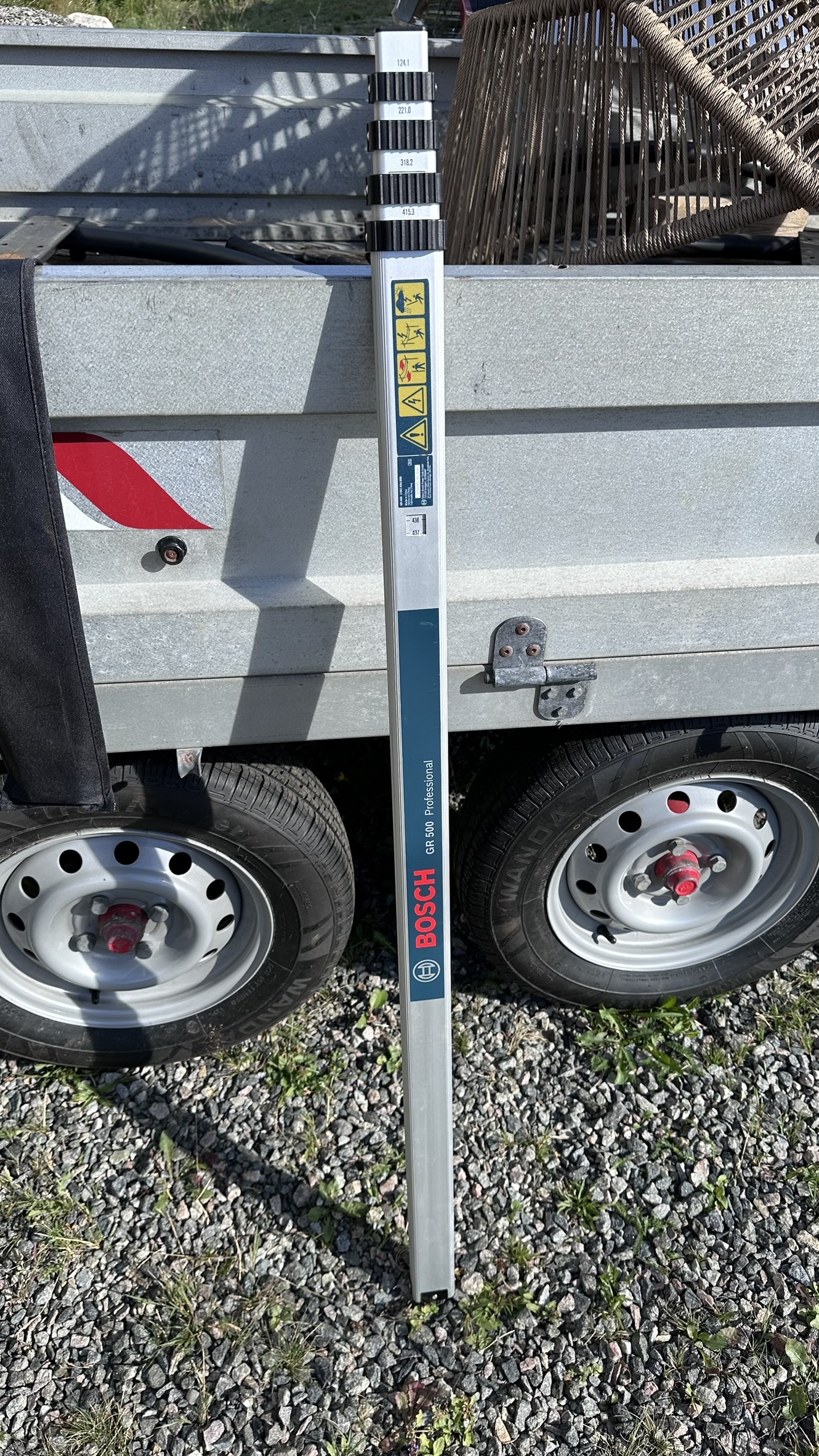 Bosch gr500 prosessional målestav