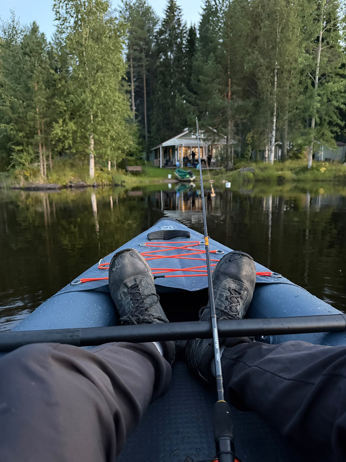 Kahden hengen ilmatäytteinen kajakki - fitnord seal two