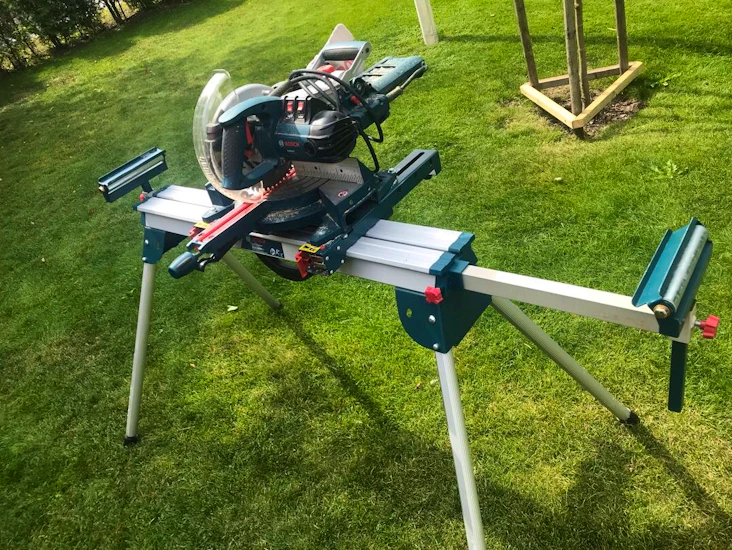 ”blå” bosch gersåg inkl ställning