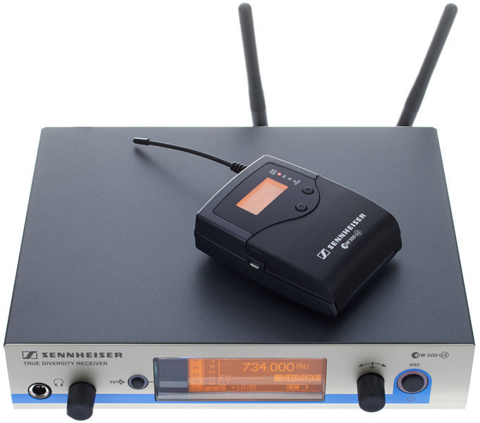 Sennheiser ew500 g3 / mke 2 ew high-quality lavalier mic