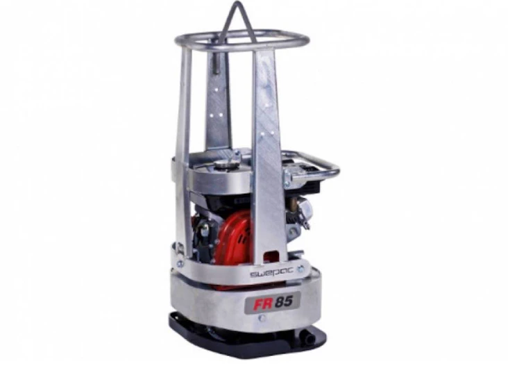 Markvibrator - padda 90kg rund