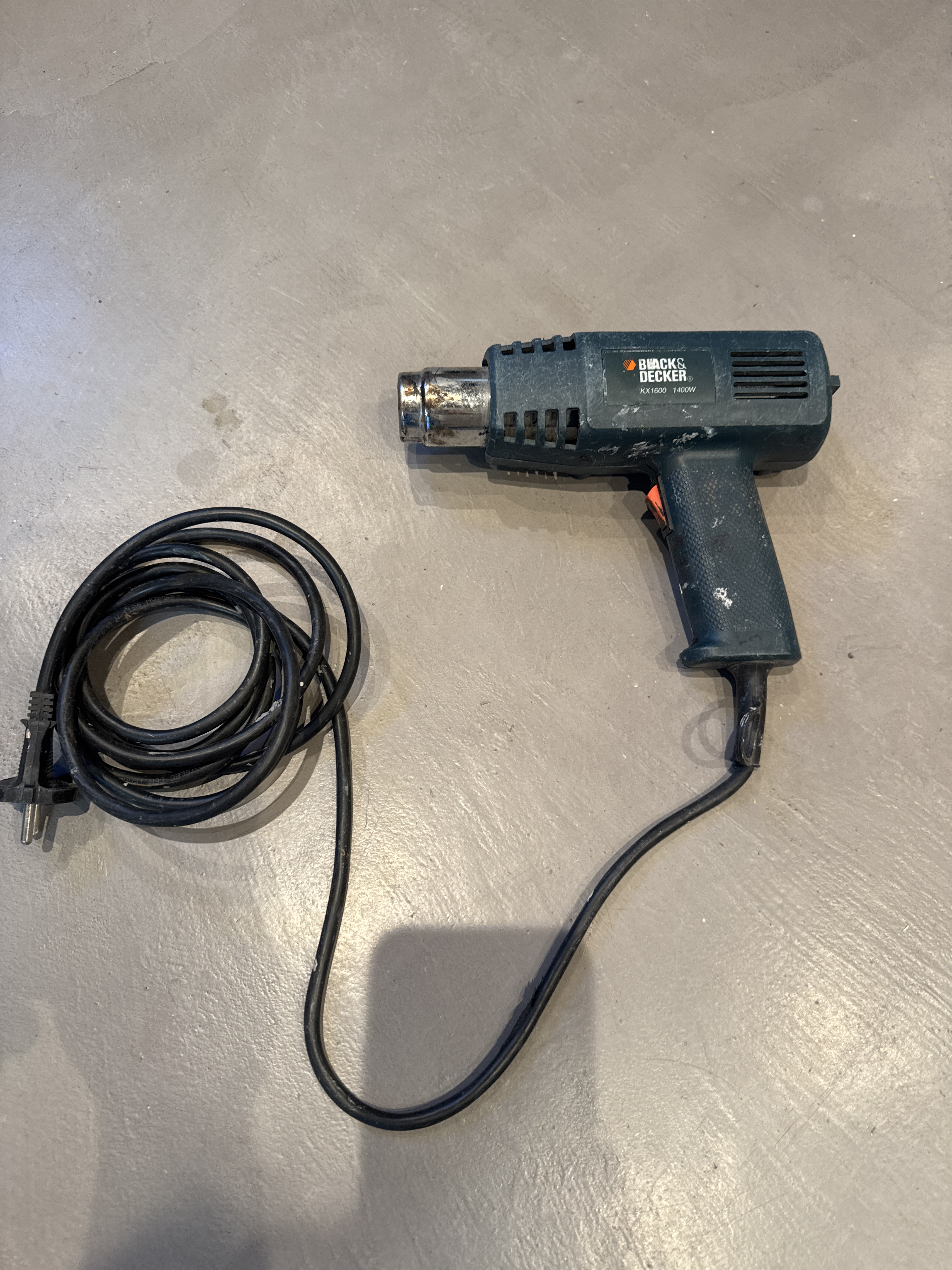 Black & decker varmepistol 