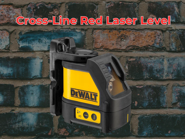 Dewalt dw088k-xj cross-line red laser level