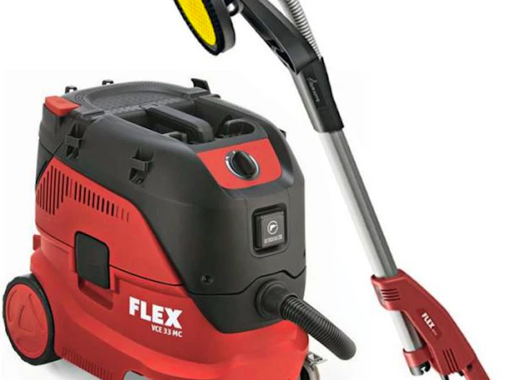 Giraffslip med tillhörande dammsugare