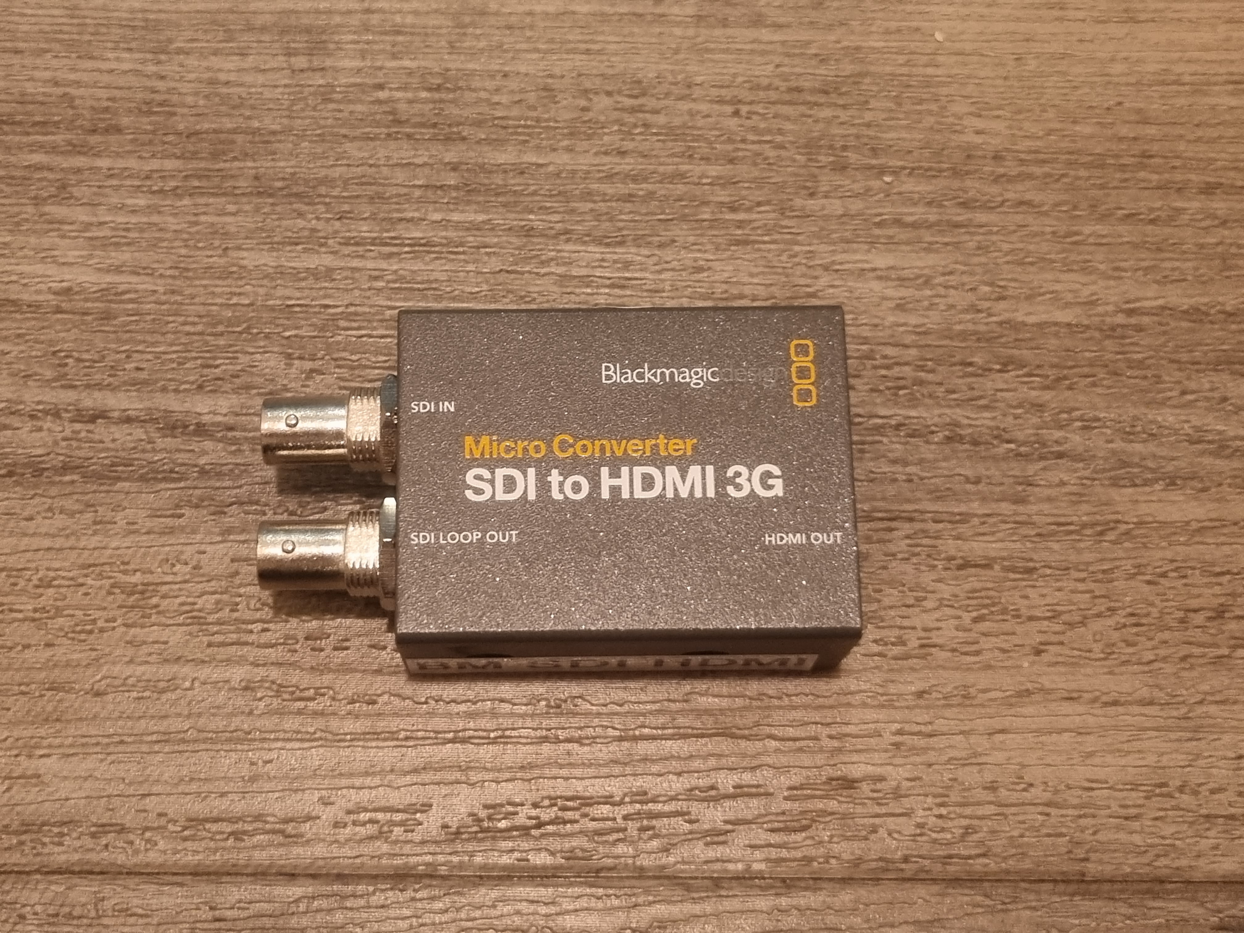 Blackmagic design micro converter - sdi to hdmi 3g