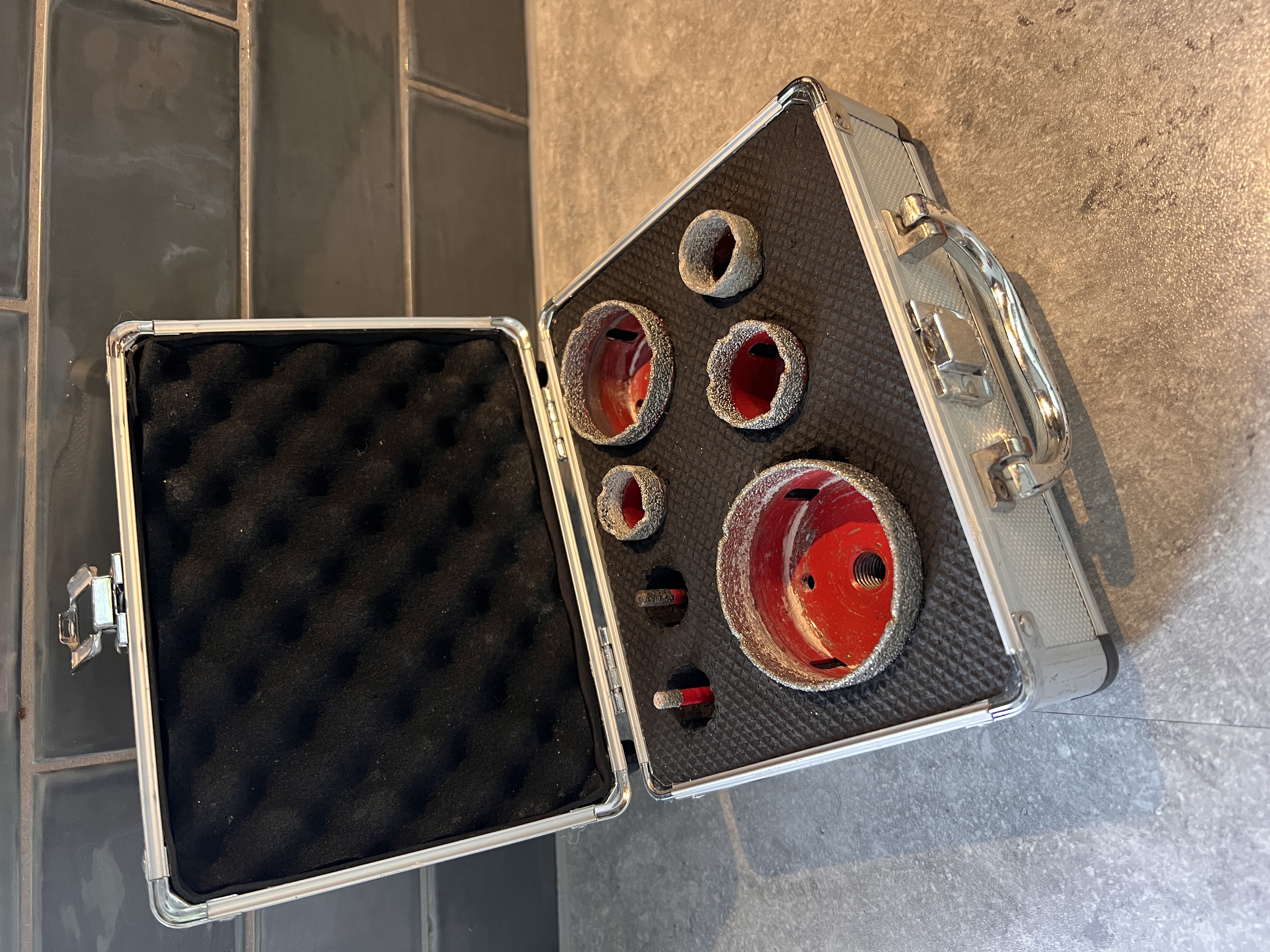 Diamantborrsats/kakelborr 7-delar