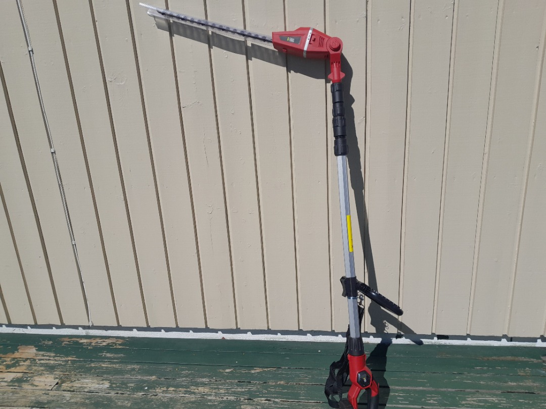 Batteridrevet hekksaks (teleskopisk)