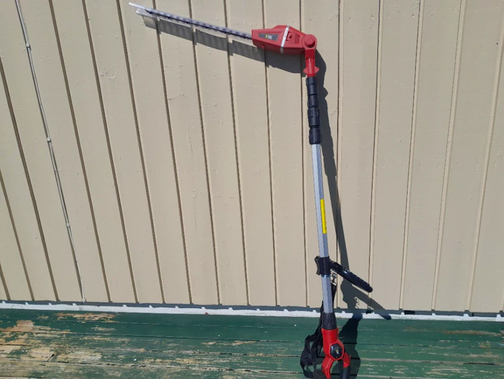 Batteridrevet hekksaks (teleskopisk)