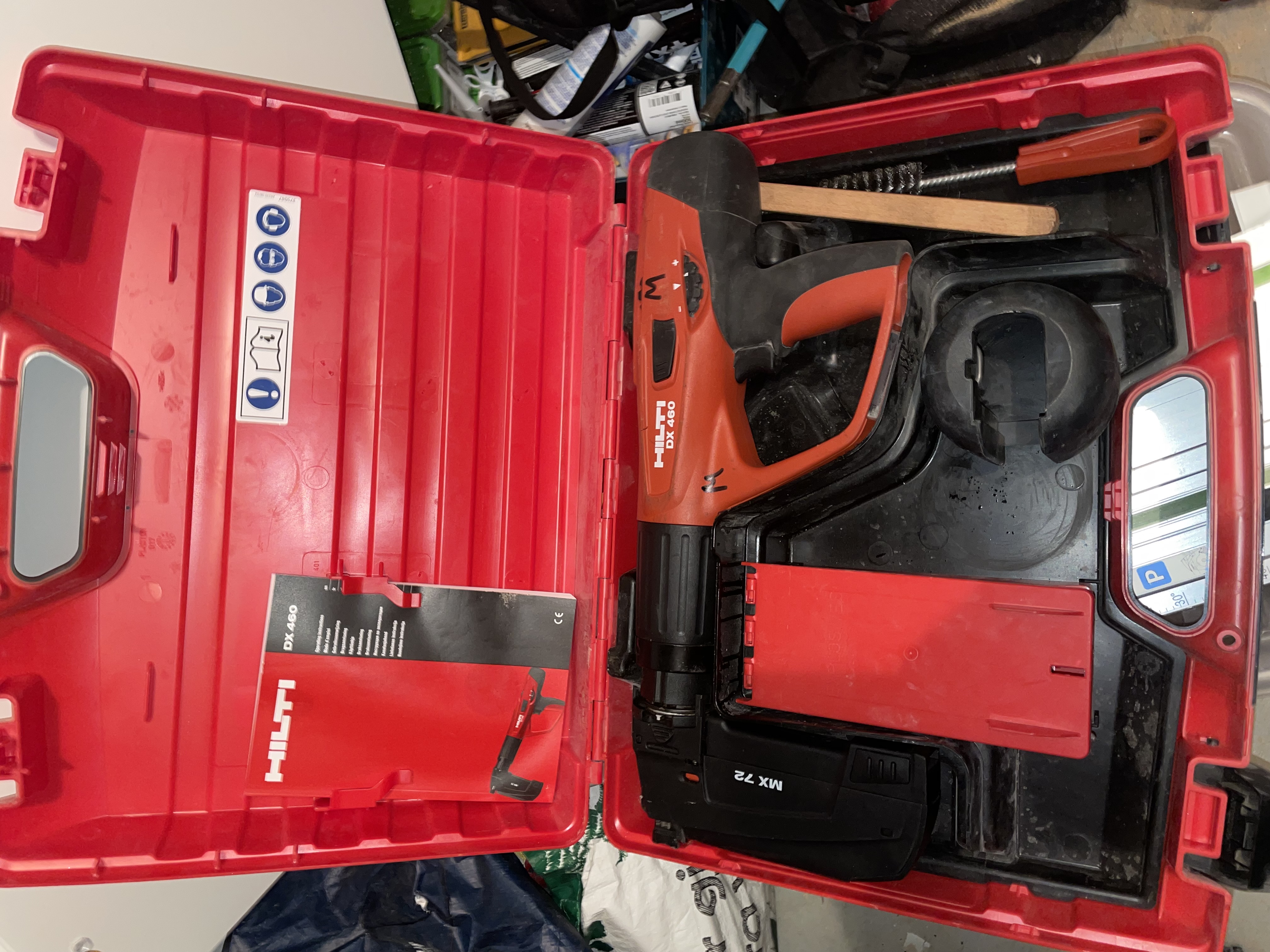  hilti krutdriven bultpistol – professionell betongspikpistol