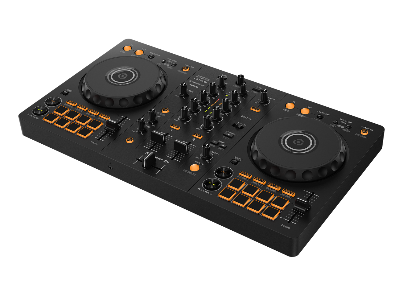 Dj-kontroller til leie – pioneer ddj-flx4 (perfekt for fest/helg)