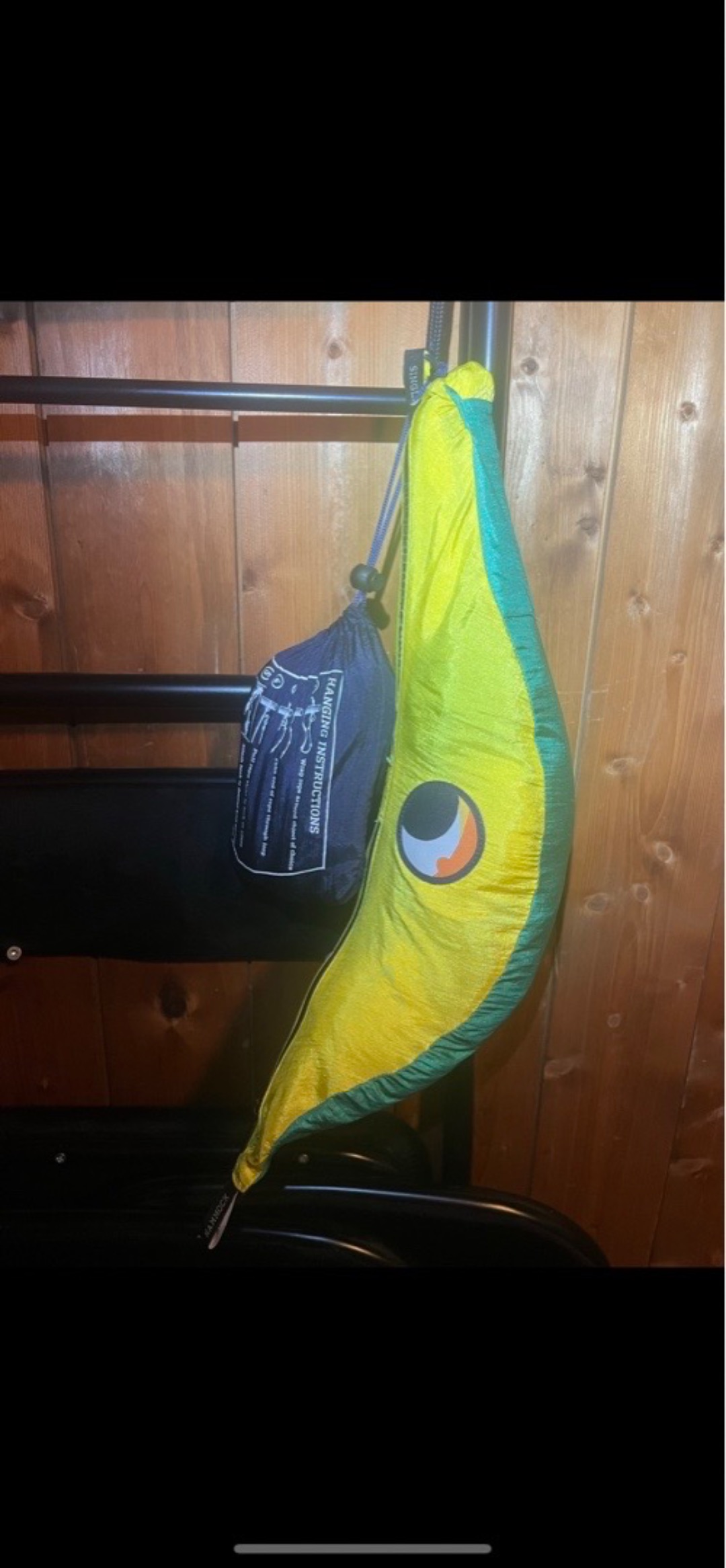 Enkel hengekøye med tau