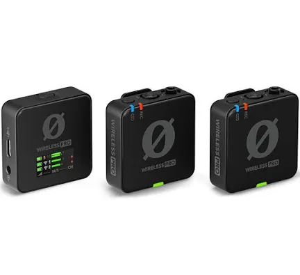 Røde wirelsess pro med 2 myggor