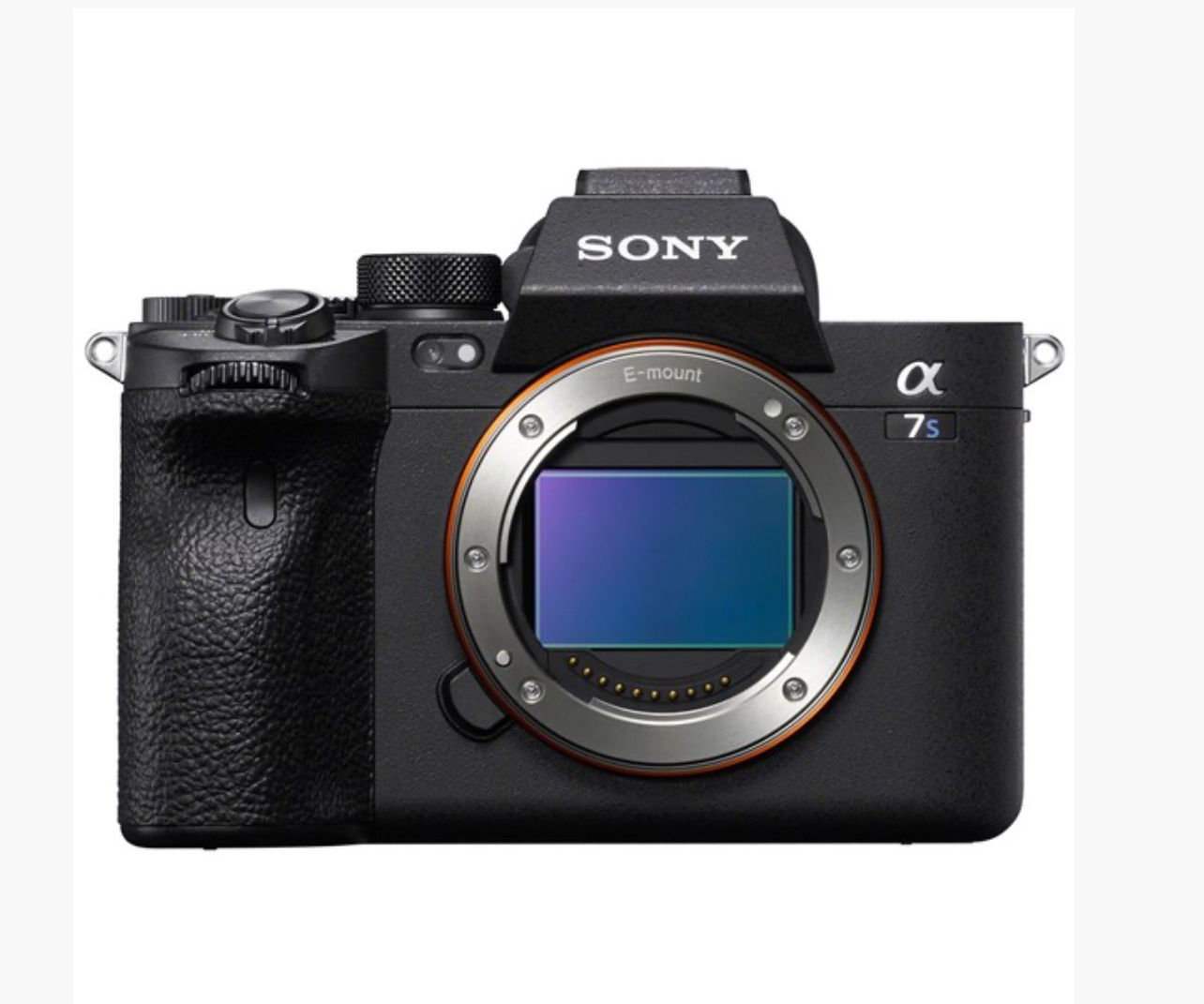 Sony alpha a7s iii mirrorless digital camera body.