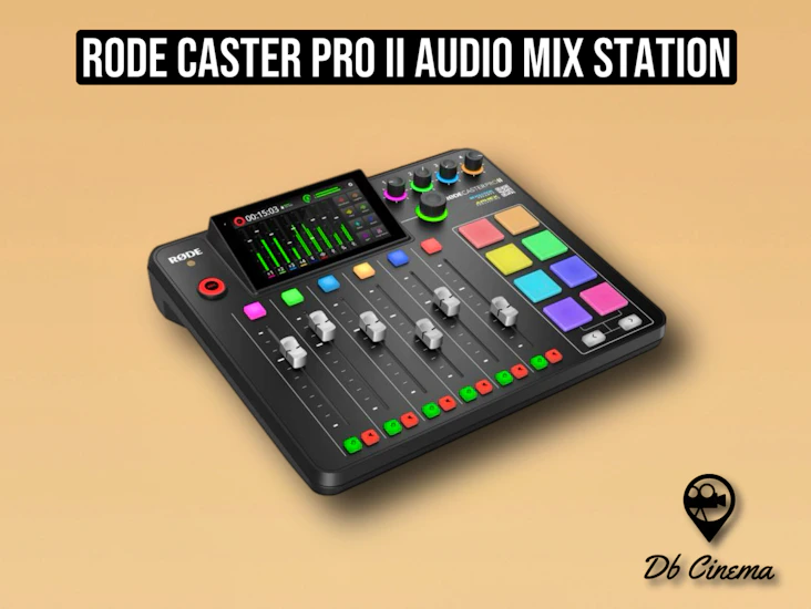 Rode caster pro ii 2 audio mixer station set