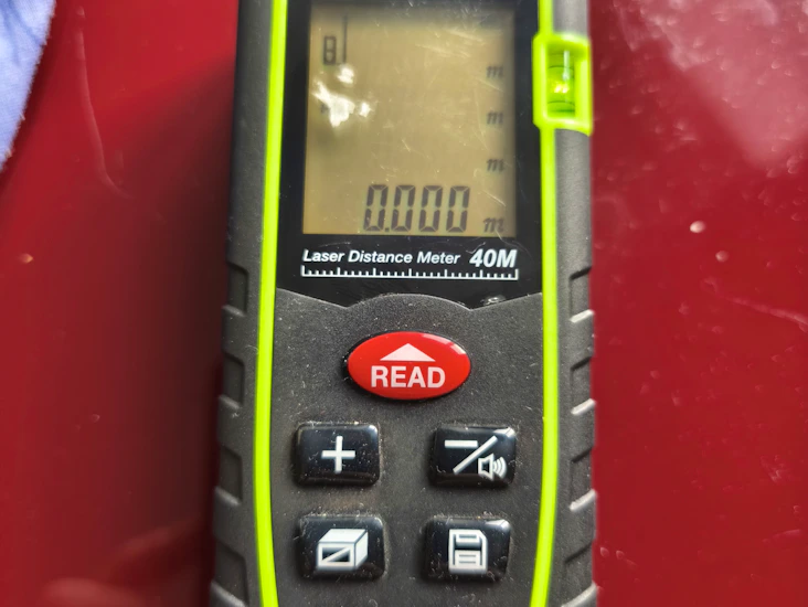 Distance laser measure