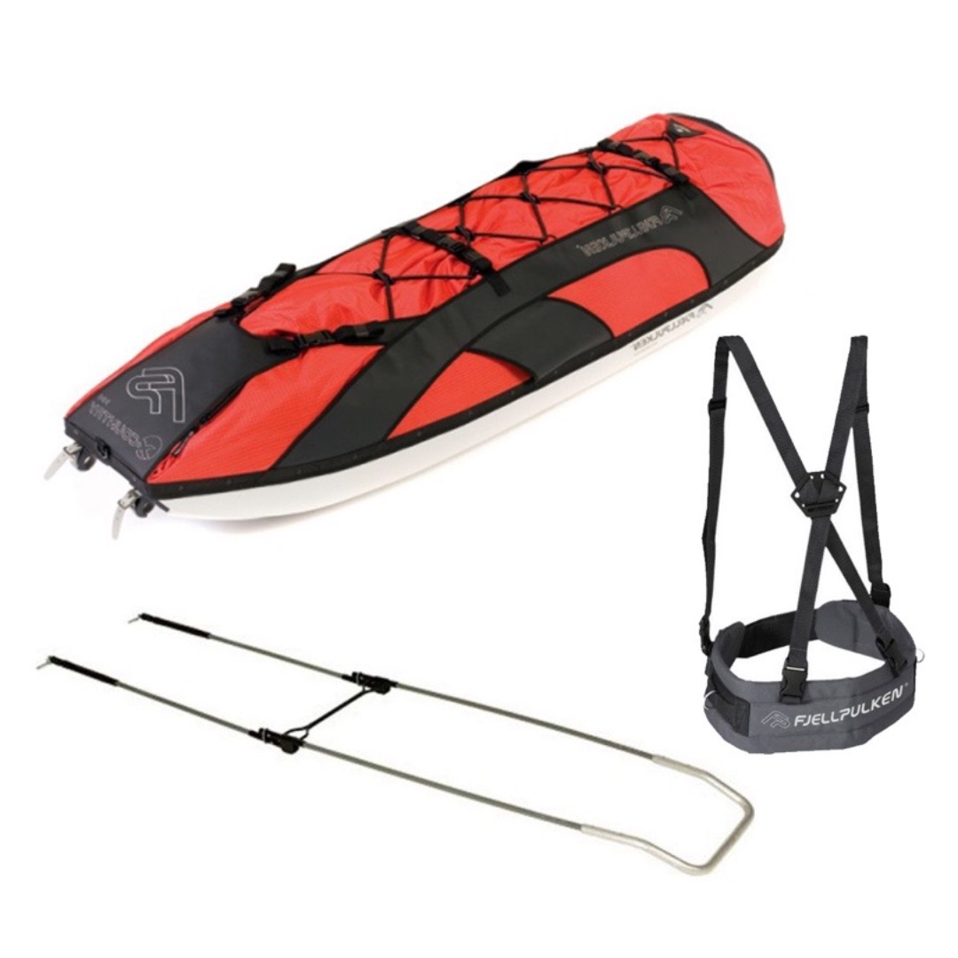 Fjellpulken x-country 144 cm