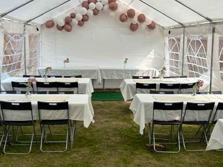 Partytält uthyres