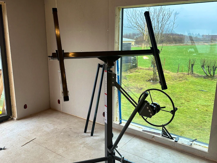 Gipsheis leies ut. kan hentes uten at jeg trenger å være hjemme