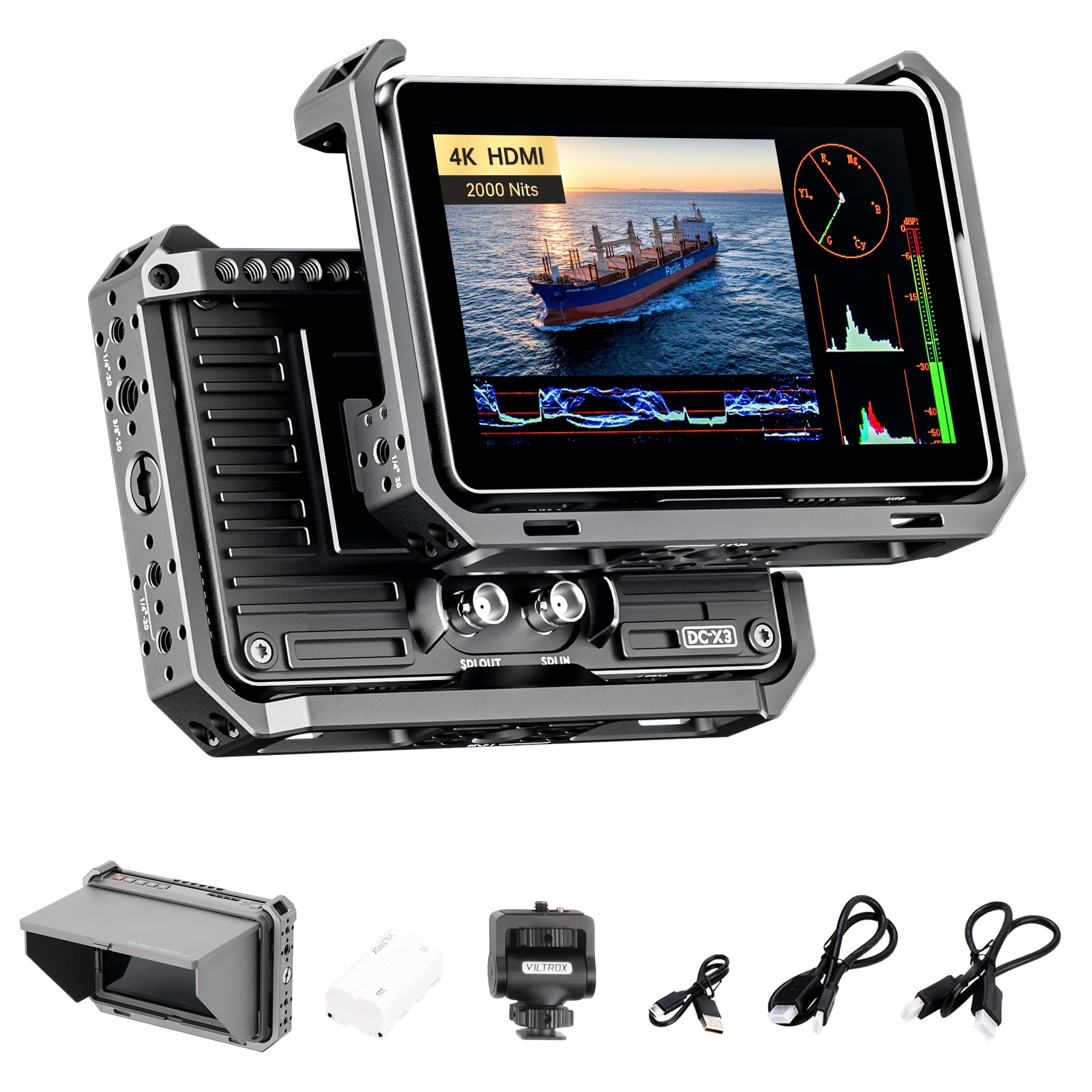 Viltrox dc-x3 - field monitor – 2000 nits
