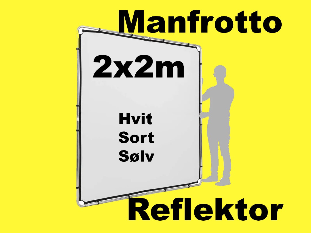 Lastolite 2x2m manfrotto skylite reflektor. 