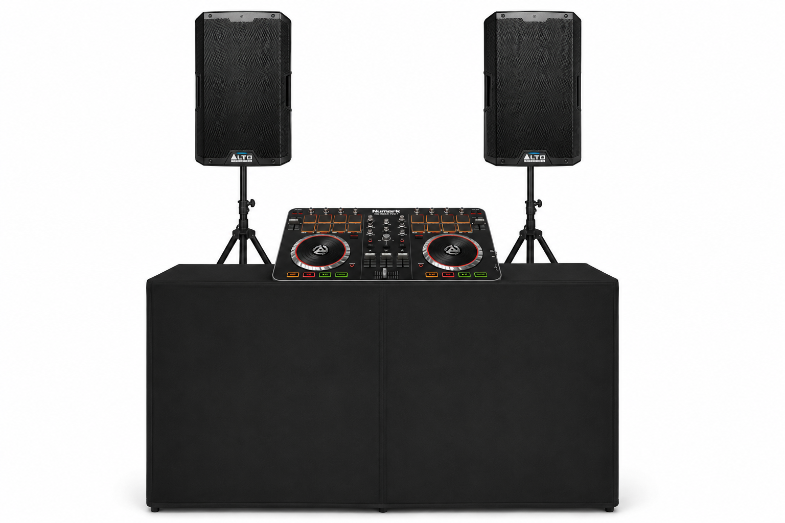 Complete dj and pa sound system