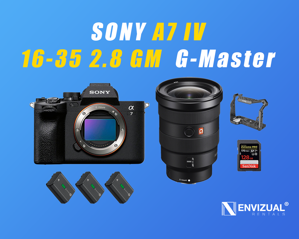 Sony a7 iv 4 + 16-35mm 2.8 g master gm lens - sony a7iv