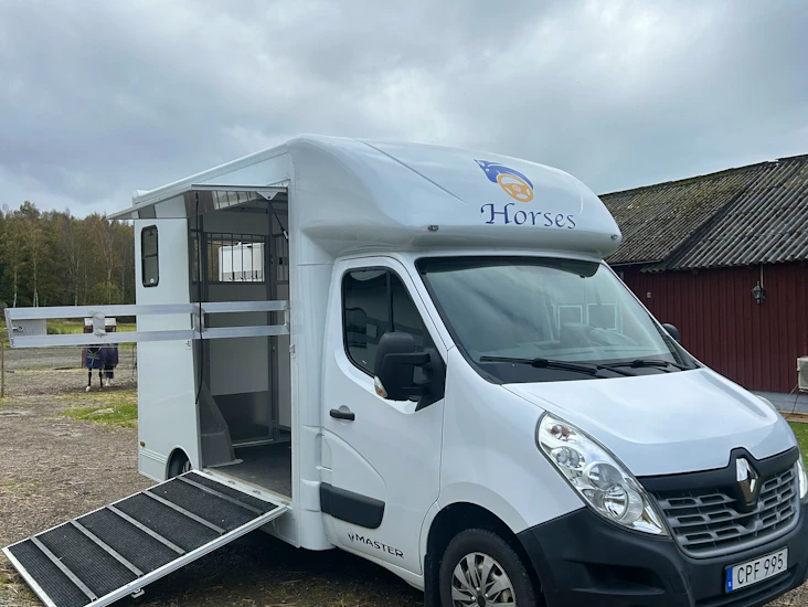 B-kort hästlastbil -stuterimodell