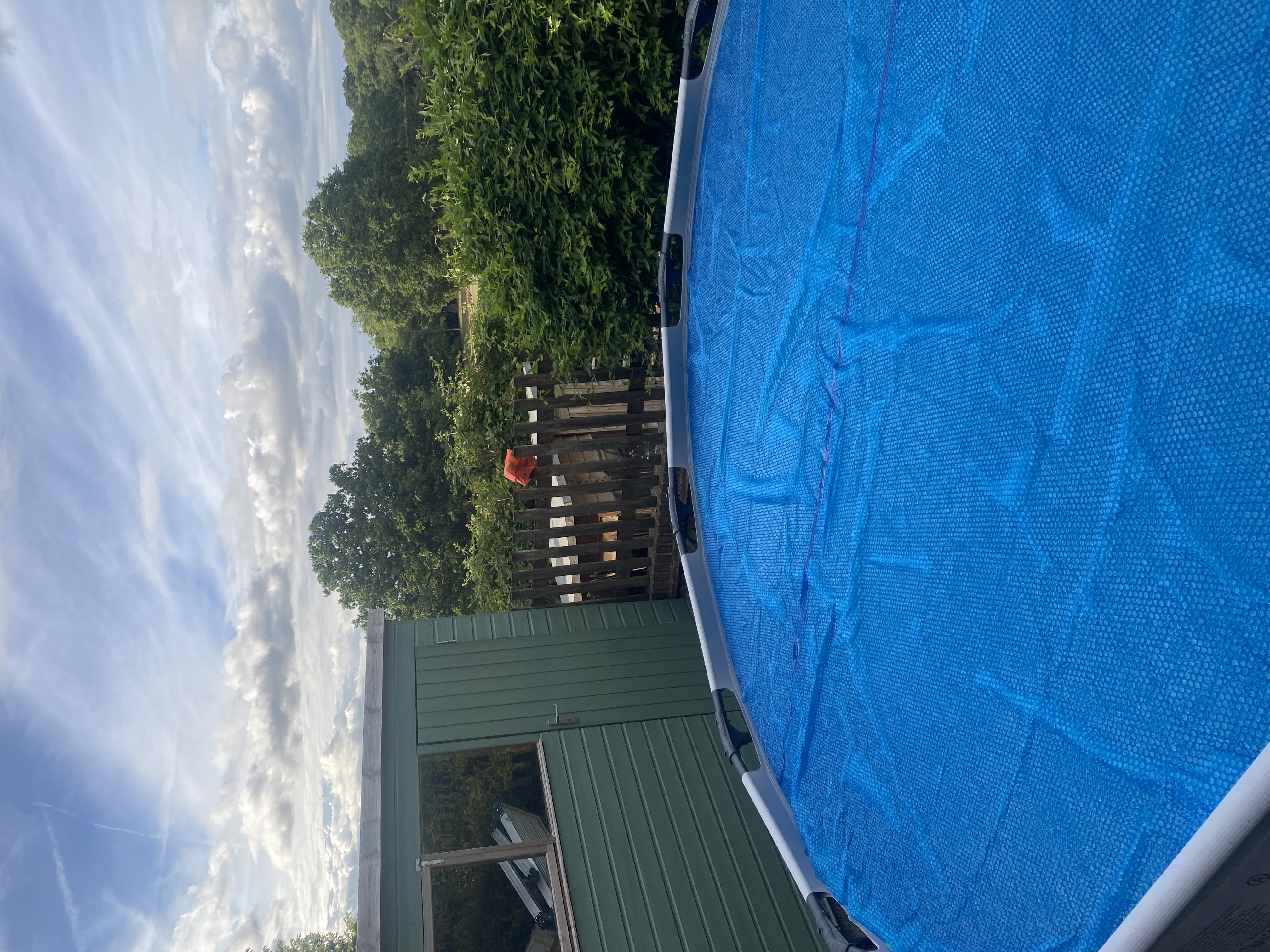 Pool 3 metres 76cm deep - family fun - cold plunge