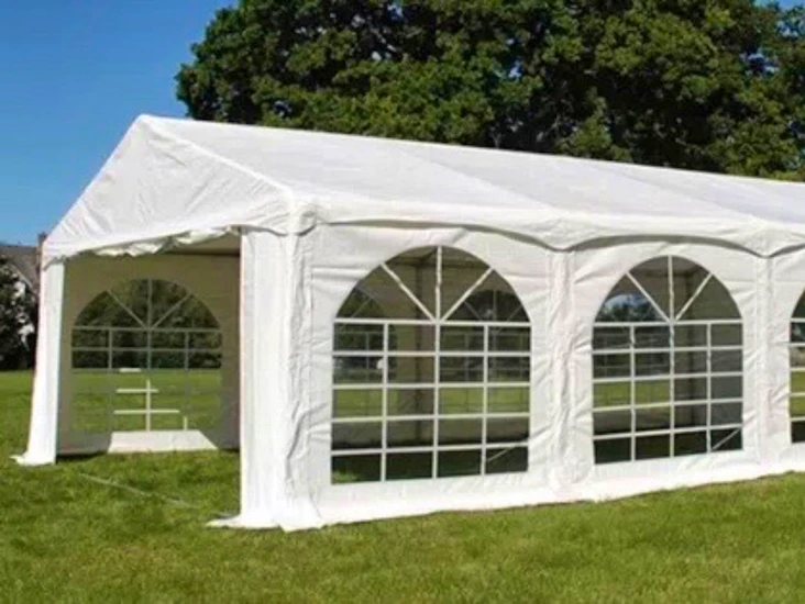 Partytält i pvc 8x4m