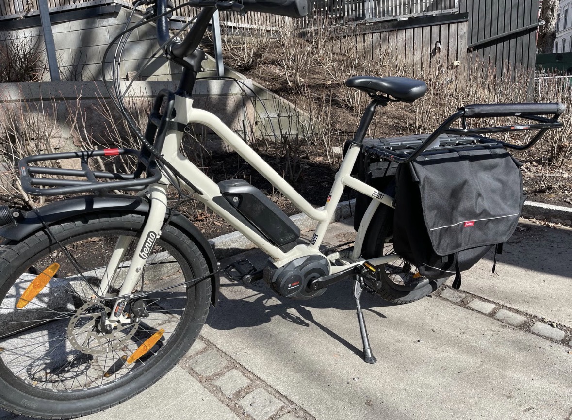 Longtail elsykkel benno boost