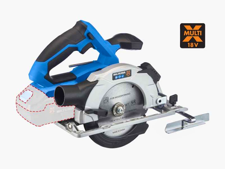 Batteridrevet sirkelsag biltema 18v