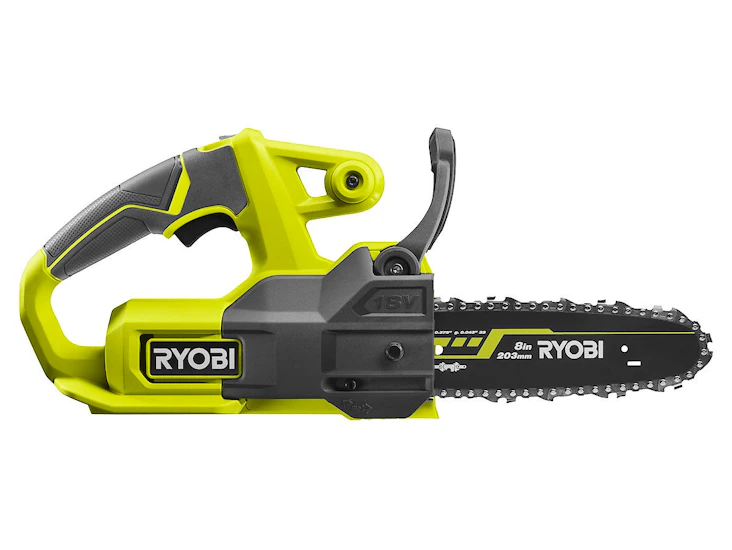 Liten og lett (2,3kg) motorsag m/batterier