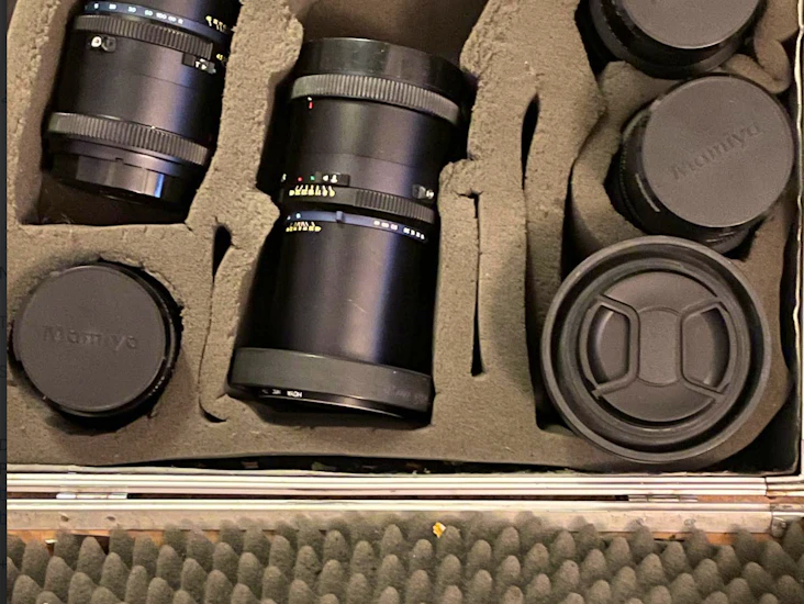 Mamiya rz67 6 lenses case 50mm 65mm 90mm 140 macro 250mm 360mm