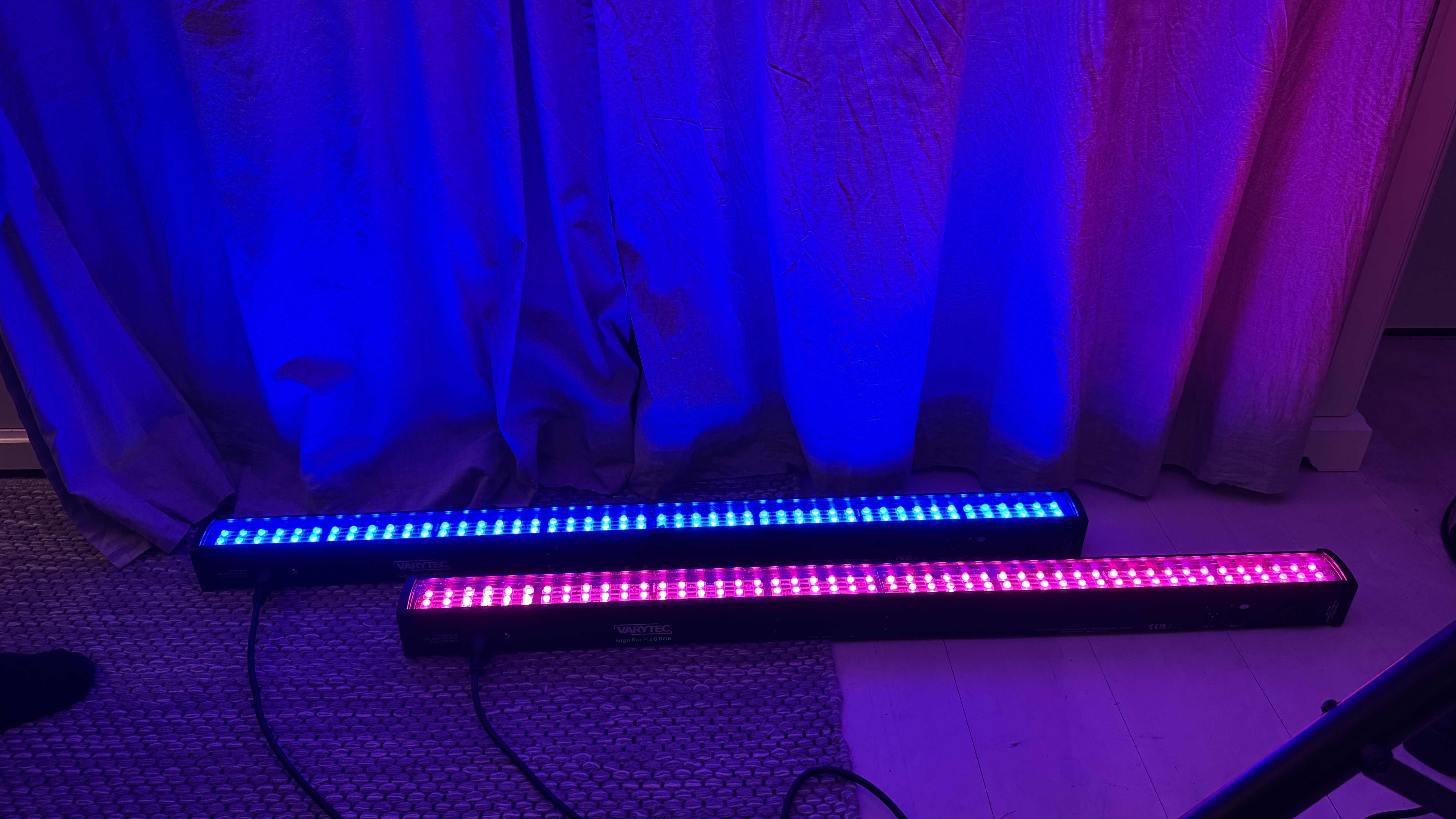 Led bars - varytec giga bar pix 8 rgb
