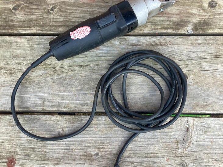 Dräco nibbler, elektrisk plåtsax