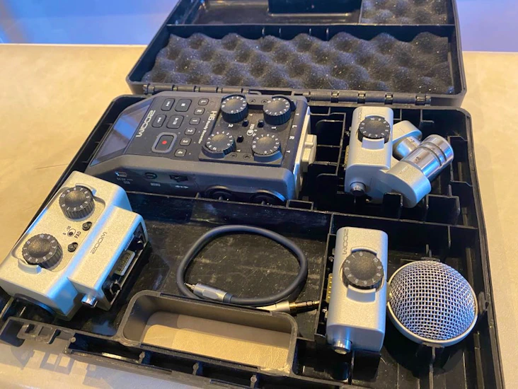 Zoom h6 - ljudinspelare