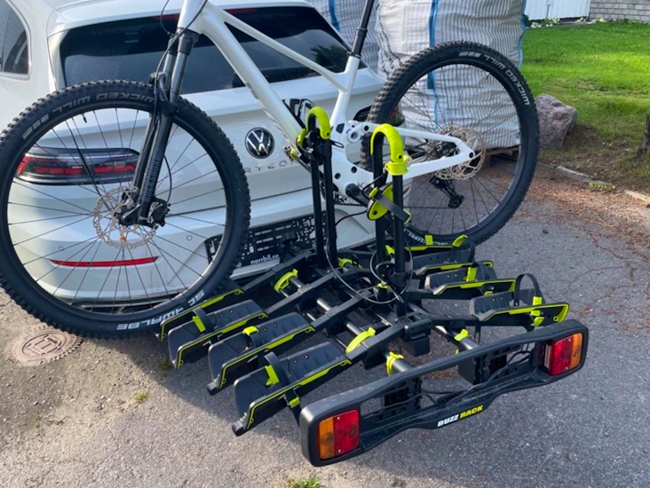 Cykelställ för 4 cyklar