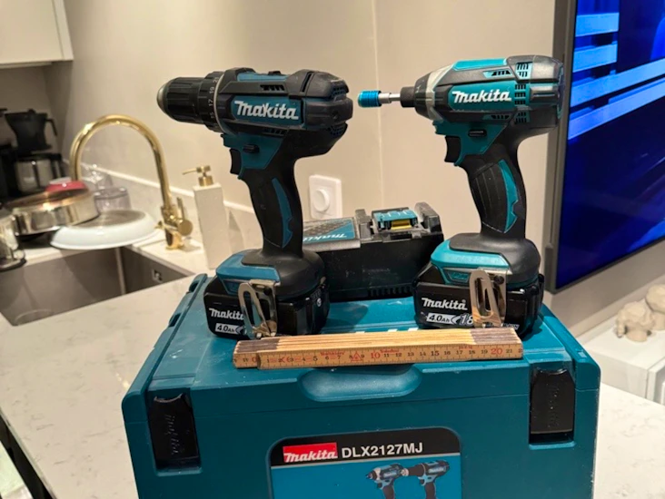 Makita borr & skruvdragare 18v 4.0 ah