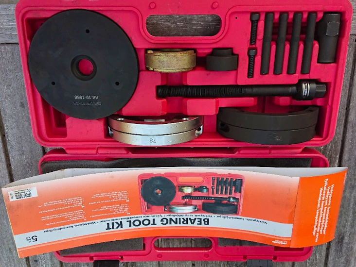 Hjullager pressverktyg 78 mm diameter