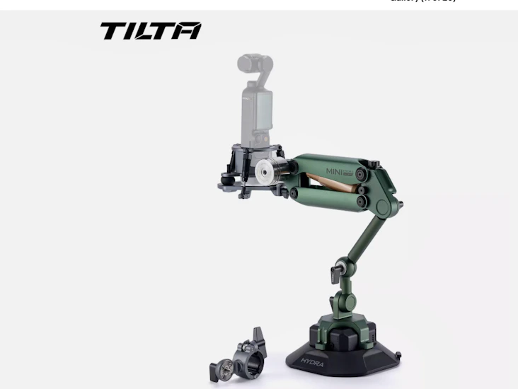 Tilta hydra alien mini master kit with shock absorbing head for hydra alien mini & osmo pocket 3 creater combo - 24 hour rental