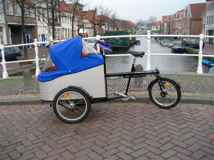Cykelvogn sorte jernhest