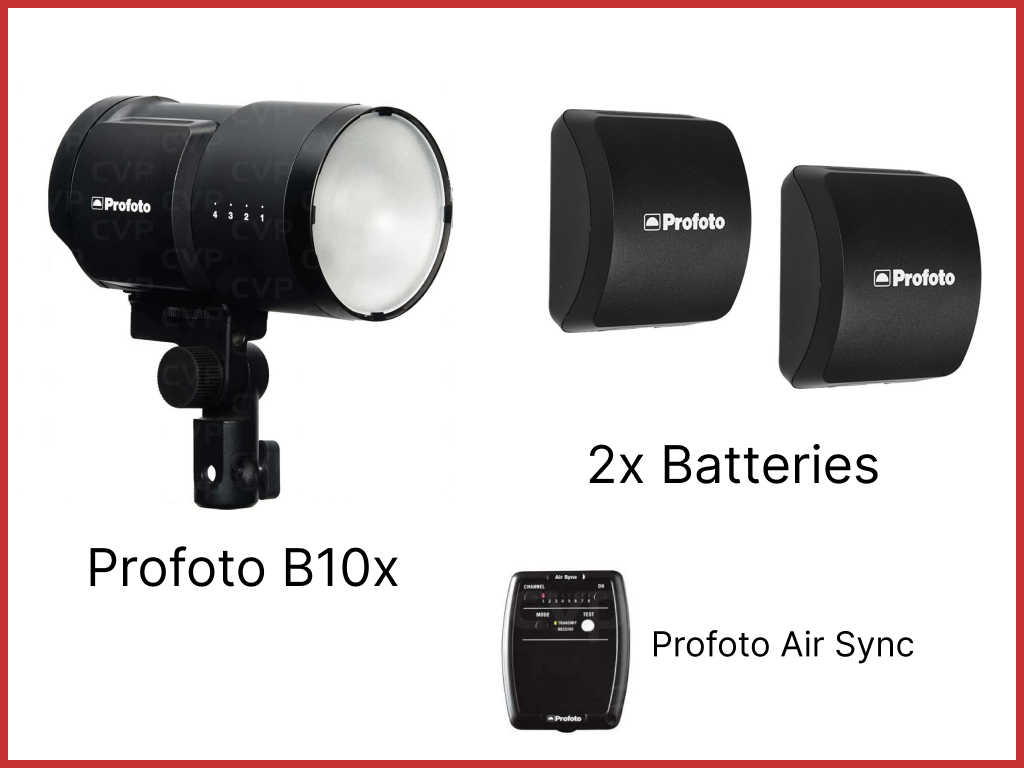 Profoto b10x  + air sync
